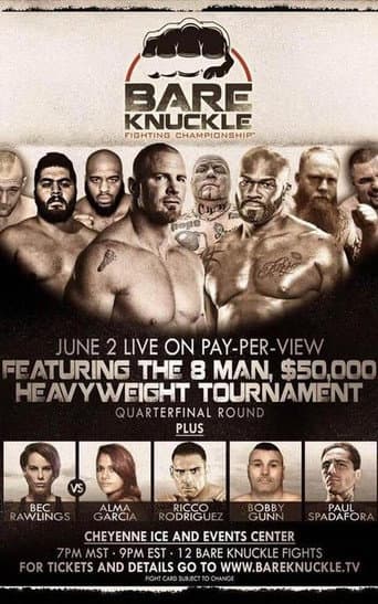 Poster for Bare Knuckle Fighting Championship 1