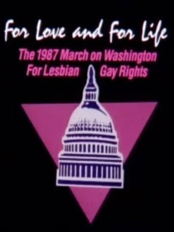 Poster for For Love and for Life: The 1987 March on Washington for Lesbian and Gay Rights