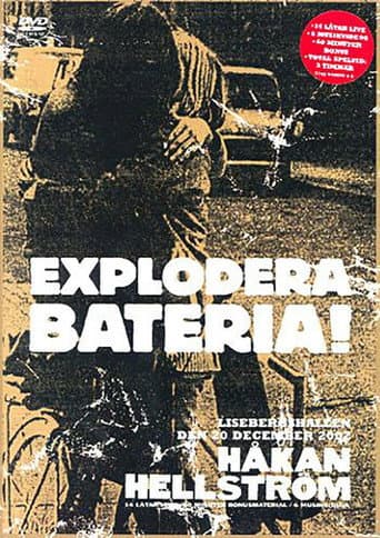 Poster for Håkan Hellström ‎– Explodera Bateria!