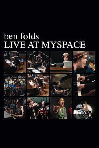 Poster for Ben Folds: Live at MySpace