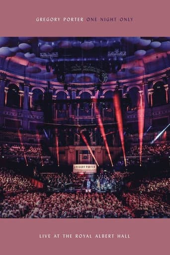 Poster for Gregory Porter: One Night Only - Live at the Royal Albert Hall