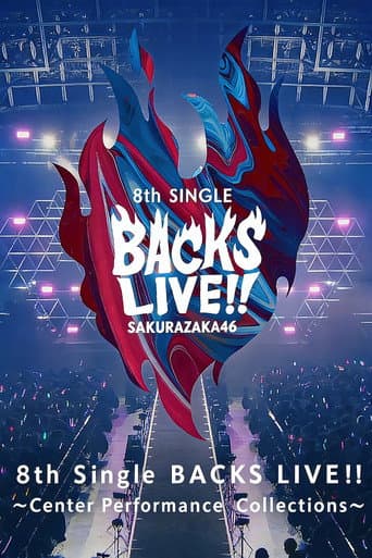 Poster for 櫻坂46『Sakurazaka46 8th Single BACKS LIVE!! ~Center Performance Collections~』