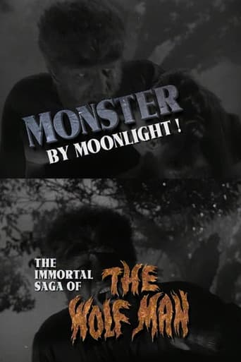 Poster for Monster by Moonlight! The Immortal Saga of 'The Wolf Man'