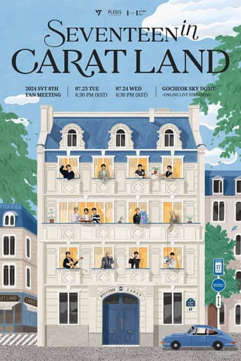 Poster for SEVENTEEN in CARAT LAND