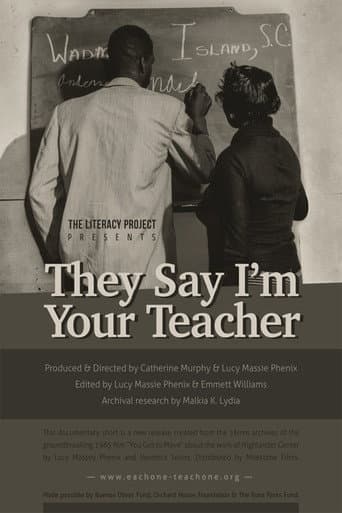 Poster for They Say I'm Your Teacher