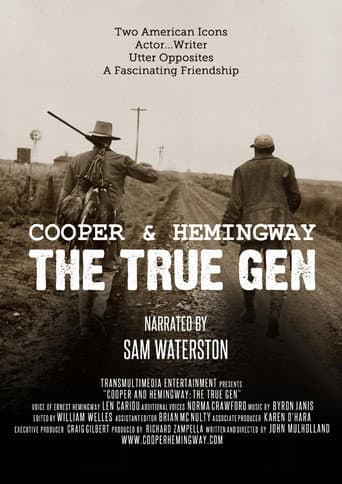 Poster for Cooper and Hemingway: The True Gen