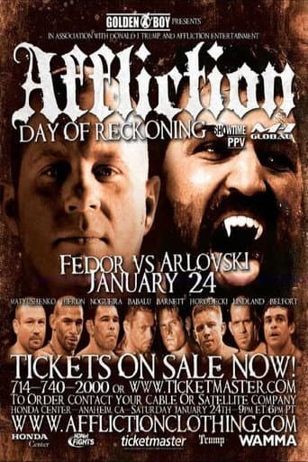 Poster for Affliction: Day of Reckoning