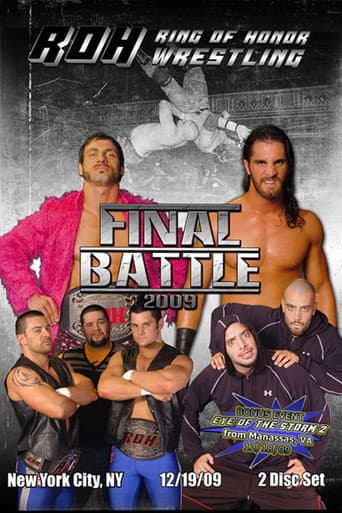 Poster for ROH Final Battle 2009