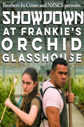 Poster for Showdown at Frankie's Orchid Glasshouse
