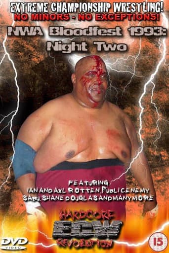 Poster for NWA Bloodfest • Night Two