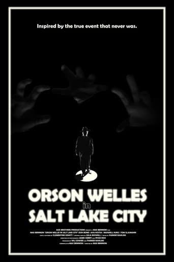 Poster for Orson Welles in Salt Lake City