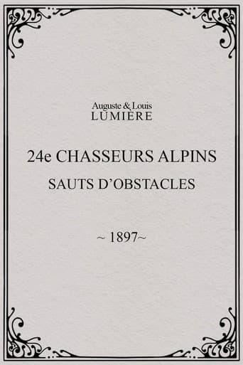 Poster for 24ème chasseurs alpins : sauts d’obstacles