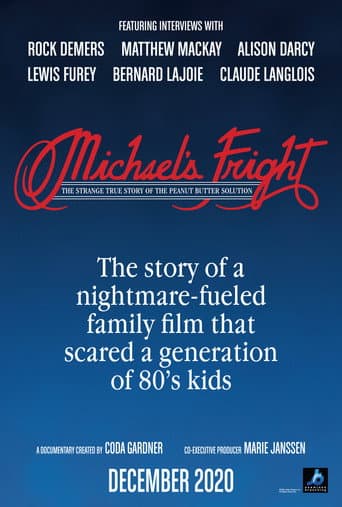 Poster for Michael's Fright: The Strange True Story of the Peanut Butter Solution