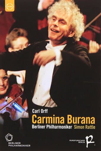 Poster for Carmina Burana - Carl Orff - Simon Rattle