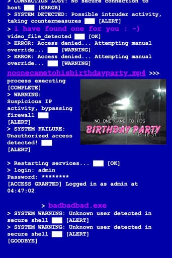 Poster for No One Came To His Birthday Party