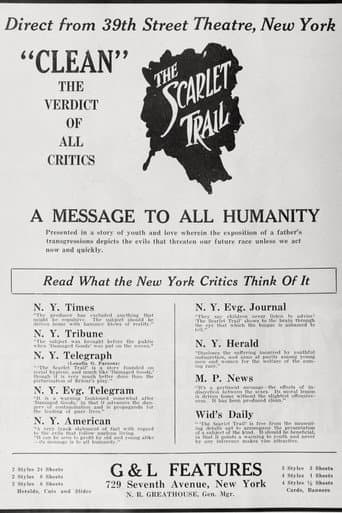 Poster for The Scarlet Trail