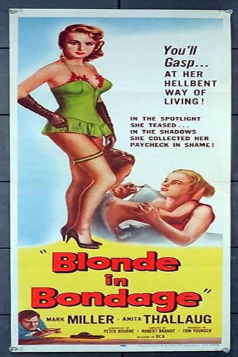 Poster for Blonde in Bondage