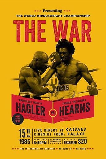 Poster for Marvin Hagler vs. Thomas Hearns