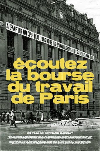 Poster for Écoutez La Bourse Du Travail De Paris