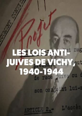 Poster for Les lois anti-juives de Vichy, 1940-1944