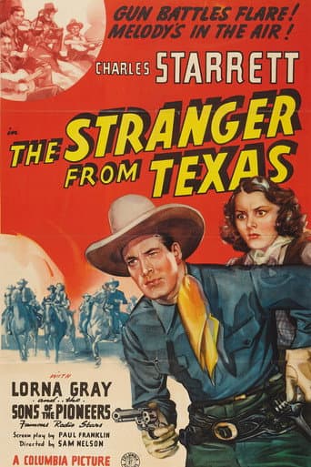 Poster for The Stranger from Texas
