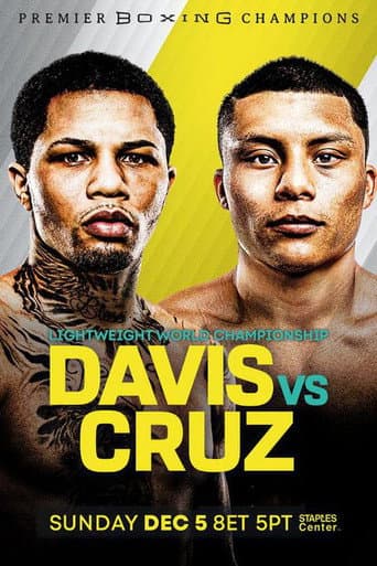 Poster for Gervonta Davis vs. Isaac Cruz