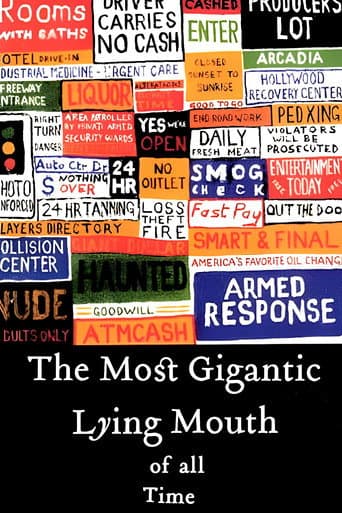 Poster for The Most Gigantic Lying Mouth of All Time