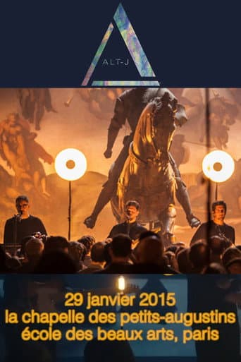 Poster for Alt-J - Live at Chapelle des Beaux-Arts