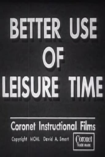 Poster for Better Use of Leisure Time