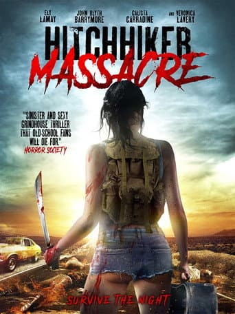 Poster for Hitchhiker Massacre