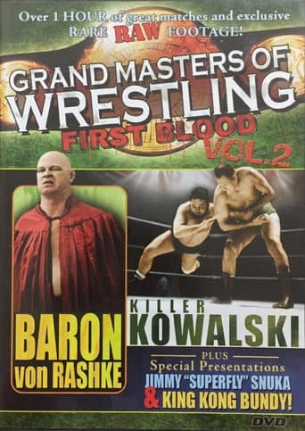 Poster for Grand Masters of Wrestling: First Blood Vol. 2