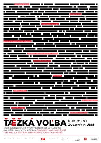 Poster for Ťažká voľba