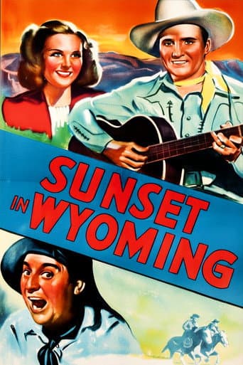 Poster for Sunset in Wyoming
