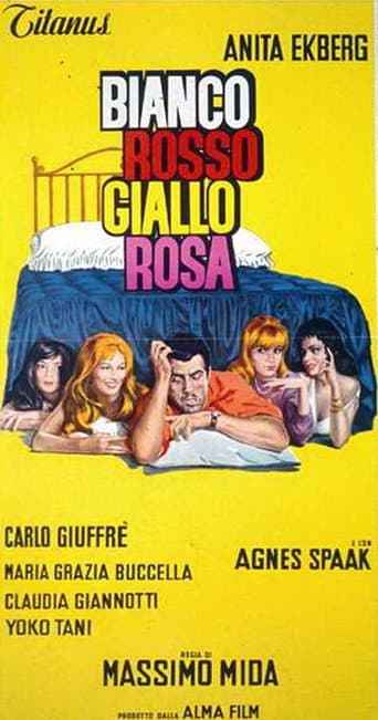 Poster for Bianco, rosso, giallo, rosa
