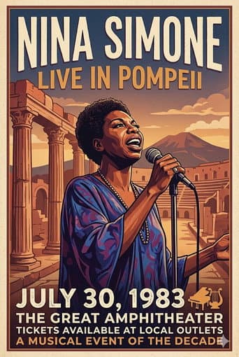 Poster for Nina Simone - Live in Pompeii