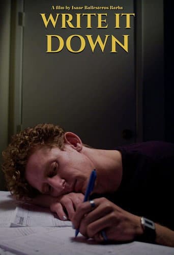 Poster for Write It Down