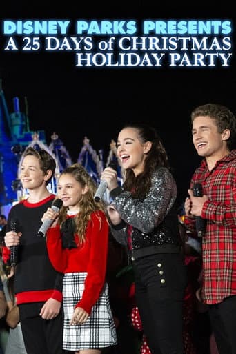 Poster for Disney Parks Presents 25 Days of Christmas Holiday Party