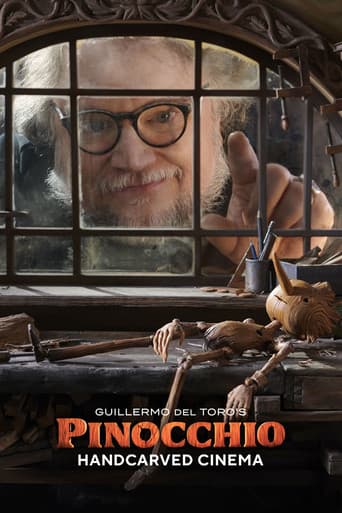Poster for Guillermo del Toro's Pinocchio: Handcarved Cinema