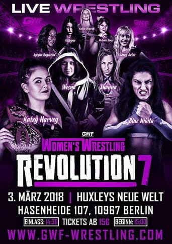 Poster for GWF Women's Wrestling Revolution 7
