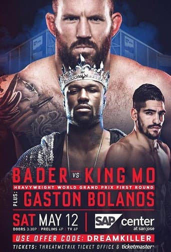 Poster for Bellator 199: Bader vs. King Mo