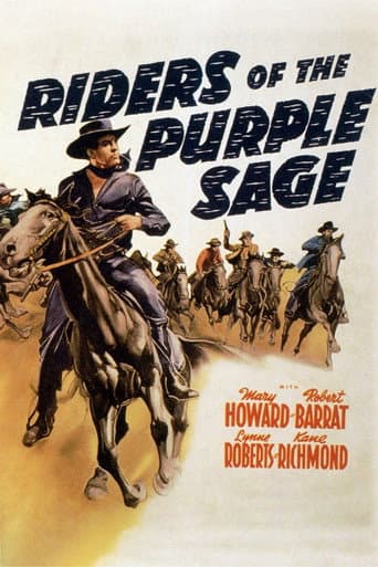 Poster for Riders of the Purple Sage