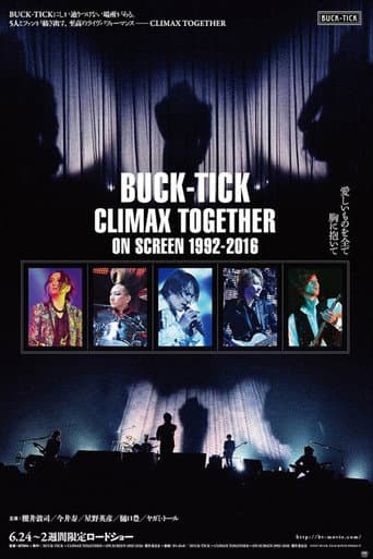 Poster for BUCK-TICK Climax Together on Screen 1992-2016