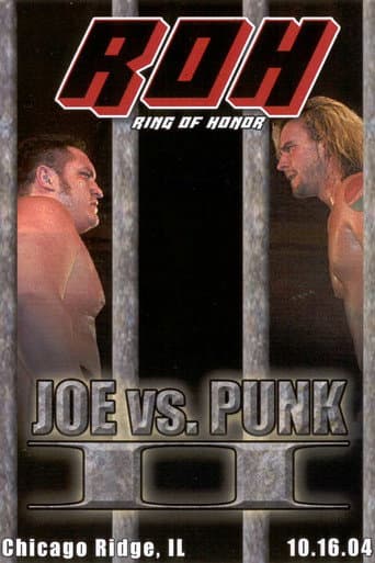 Poster for ROH: Joe vs Punk II