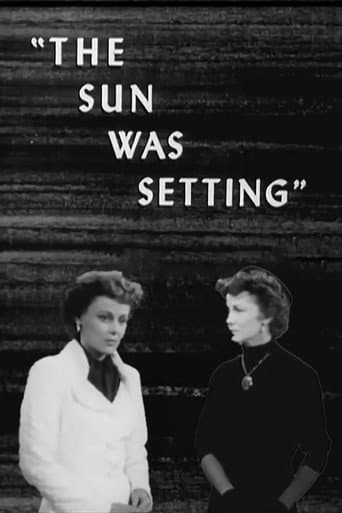 Poster for The Sun Was Setting