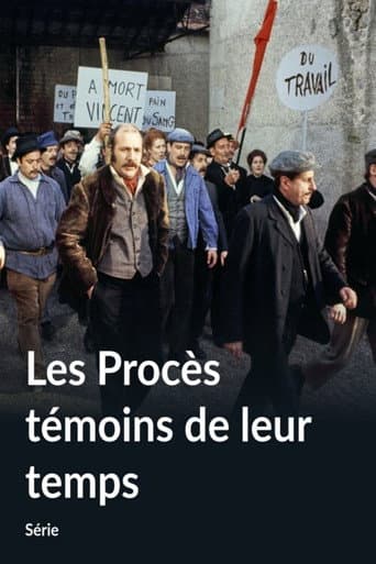Poster for Les procès témoins de leur temps