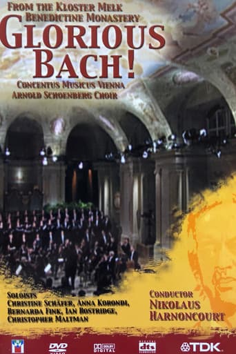 Poster for Advent concert Glorious Bach!