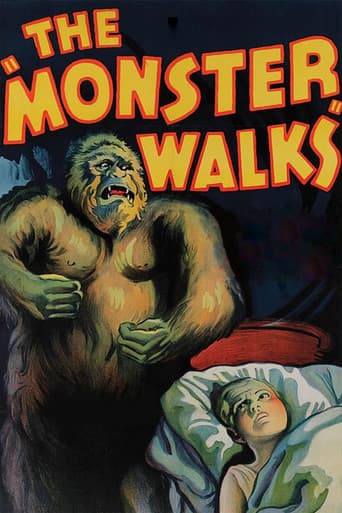 Poster for The Monster Walks