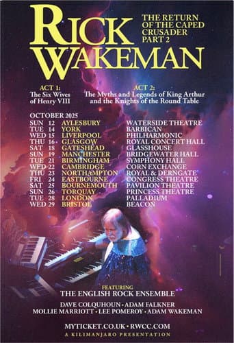 Poster for Rick Wakeman: The Return of the Caped Crusader Part 2