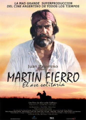 Poster for Martín Fierro, el ave solitaria
