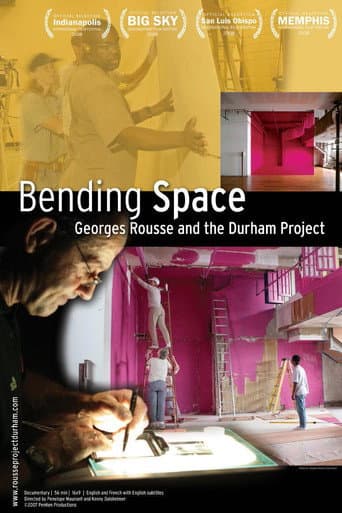Poster for Bending Space: Georges Rousse And The Durham Project
